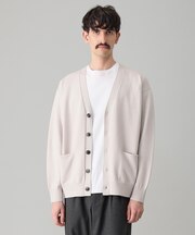 【洗える/抗菌防臭】スムースシルキーニット カーディガン
