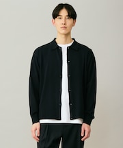 【男女兼用】ソフトサーモ アンチピリングニット シャツ