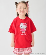 【サンリオキャラクターズ×ANY KIDS】ひんやり ミラクルスパンコール Tシャツ