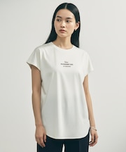 【新色追加】BEAUTY FORM-T cotton ロゴ フレンチスリーブ Tシャツ
