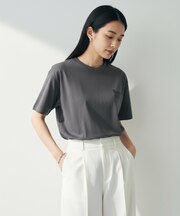 【新色追加/VERY掲載】BEAUTY FORM-T cotton ロゴ ハーフスリーブ Tシャツ