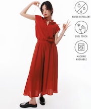 【WEB限定カラー】ヴィンテージシアー ギャザーワイドパンツ