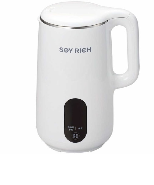 オークローンマーケティング　ショップジャパン 豆乳メーカー ソイリッチ [加熱:800ml、 攪拌:1000ml / 4枚刃] SOYWS01