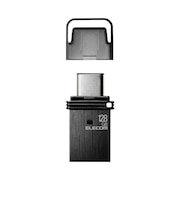 エレコム　USBメモリ 128GB USB3.2(Gen1)/3.1(Gen1)/3.0/2.0 2in1 キャップ式 ブラック MFCAU32128GBK