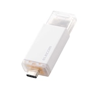 エレコム 外付けSSD 1TB USB3.2 Gen2 読込最大1000MB/秒 ポータブルSSD ( PS5 PS4 mac Windows iPad iPhone Android 等対応 ) ホワイト ESDESK1000GWH