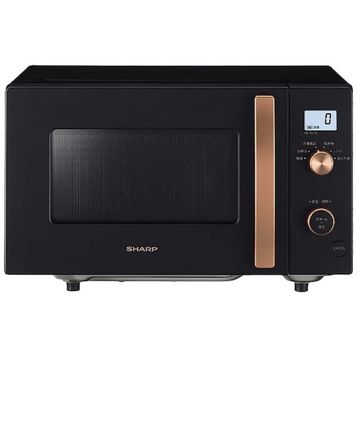 シャープ　電子レンジ 17L フラット カンタン操作 ヘルツフリー(東日本・西日本対応) ブラック系 RETS174B