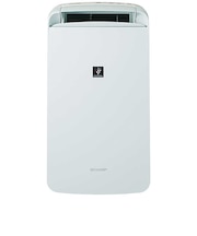 シャープ 冷風・衣類乾燥除湿機 コンプレッサー方式 13~25畳目安 プラズマクラスター7000 コンパクトクール タンク容量2.5L アイスホワイト CMU100