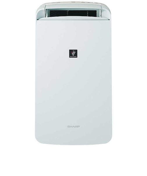 シャープ　冷風・衣類乾燥除湿機 コンプレッサー方式 13～25畳目安 プラズマクラスター7000 コンパクトクール タンク容量2.5L アイスホワイト CMU100