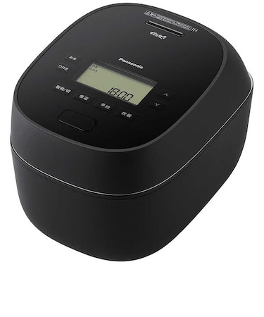 パナソニック　炊飯器 5.5合 おどり炊き 可変圧力IHジャー ダイヤモンド竈（かまど）釜 ブラック SRN510E