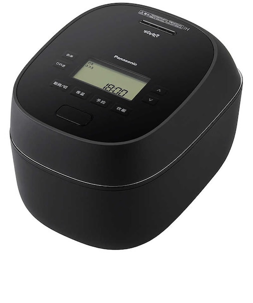 パナソニック　炊飯器 5.5合 おどり炊き 可変圧力IHジャー ダイヤモンド竈（かまど）釜 ブラック SRN510E
