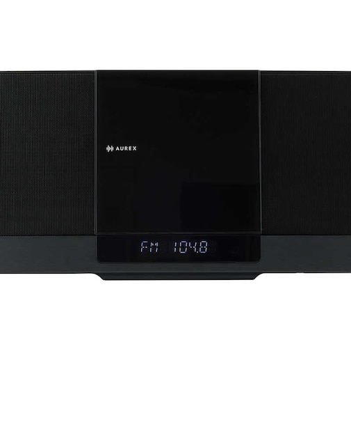 東芝　ミニコンポ AUREX ［Bluetooth対応 / ワイドFM対応］ ブラック AXWSS60K