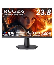 REGZA　ゲーミングモニター RM-G245R REGZA(レグザ) ［23.8型 / フルHD(1920×1080) / ワイド / 240Hz］ RMG245R