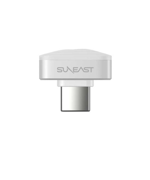 SUNEAST　極小型 外付け ポータブル SSD Nano 512GB Type-C USB3.2 Gen 1対応 最大読込速度 450MB/s ［ポータブル型］ ホワイト SE-PS512G2LNN1WF