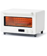 SIROCA コンベクションオーブントースター すばやきトースター 1400W/食パン2枚 ホワイト ST2D451W