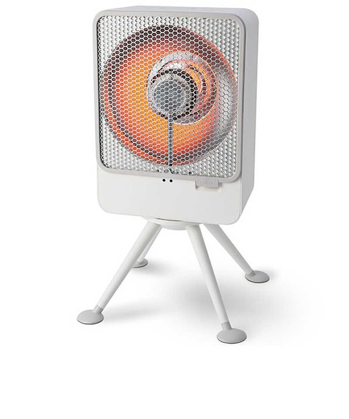 SIROCA　リフレクトヒーター ぽかエコー 600W 首振り機能 ホワイト SHLF251