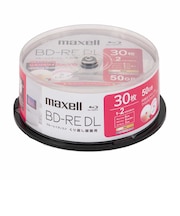 マクセル　録画用ブルーレイディスク BD-RE DL 30枚入り maxell ［30枚 / 50GB / インクジェットプリンター対応］ BEV50WPH.30SP