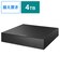 IOデータ　24時間連続録画/4K対応録画用外付けHDD ［4TB /据え置き型］ ブラック AVHDAS4U