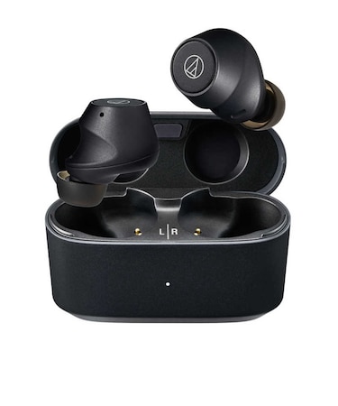 オーディオテクニカ　フルワイヤレスイヤホン マットブラック [ ノイズキャンセリング 対応 / Bluetooth 対応 ]  ATHCKS30TW+BK