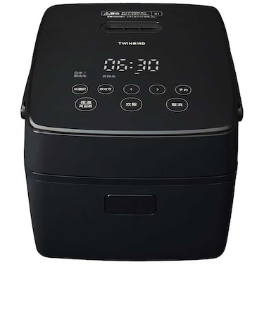 ツインバード　炊飯器 3合 はやくておいしい3合IH炊飯器 IH ブラック RMD793