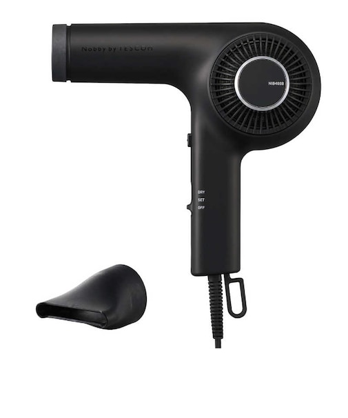 テスコム　ヘアドライヤー 軽量 マイナスイオン トライバランスイオン サロン品質 静電気約99％抑制 枝毛・切れ毛約72％抑制 うるおい・まとまり・ツヤ ブラック NIB400BK