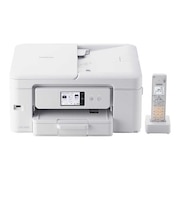 ブラザー　プリンター A4インクジェット複合機 FAX 電話 子機1台 コピー プリント スキャン Wi-Fi 簡単設定 PRIVIO(プリビオ) ［子機1台 / 普通紙］ ホワイト MFCJ943DN