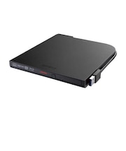 BUFFALO ブルーレイドライブ 外付け 光学式 BD(Blu-ray) DVD CD ポータブル Mac/Win BDXL対応 再生ソフト付 BRXLPT6U3-BKE