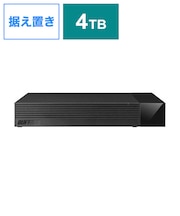 BUFFALO HDV-CCD4U3BA テレビ録画向け USB3.2(Gen1)対応 4TB 外付けHDD ブラック HDVCCD4U3BA