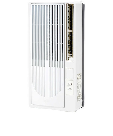 コイズミ　窓用エアコン 冷房専用 冷房4～6畳(50Hz) /4.5～7畳(60Hz) ノンドレン KAW16252W