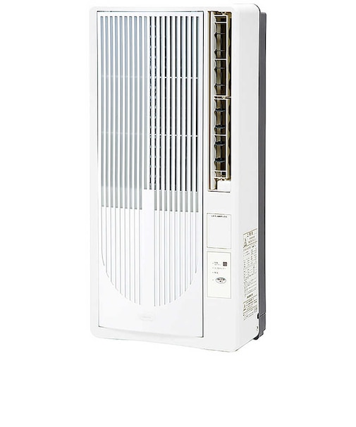 コイズミ　窓用エアコン 冷房専用 冷房4～6畳(50Hz) /4.5～7畳(60Hz) ノンドレン KAW16252W