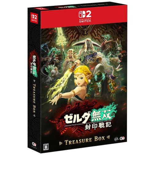 コーエーテクモゲームス Switch2ゲームソフト ゼルダ無双 封印戦記 TREASURE BOX ゼルダムソウフウインTBOX<br>★こちらの商品は人気商品のため、色違い・仕様違い等含め「一家族1台限り」でのご協力をお願いしております。