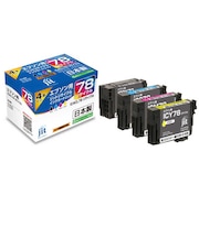 ジット リサイクルインク カートリッジ エプソン IC4L78(歯ブラシ)4色パック 対応 JITE784P