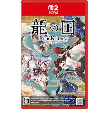 マーベラス Switch2ゲームソフト 龍の国 ルーンファクトリー Nintendo Switch 2 Edition リュウノクニルーンファクトリー2ED<br>★こちらの商品は人気商品のため、色違い・仕様違い等含め「一家族1台限り」でのご協力をお願いしております。