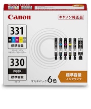 キヤノン 純正インクタンク プリンターインク (標準容量) 6色パック BCI331+3306MP