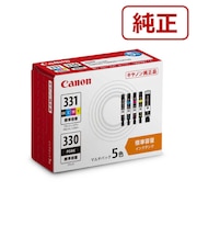 キヤノン 純正インクタンク プリンターインク (標準容量) 5色パック BCI3313305MP