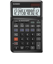 カシオ　人間工学電卓 ブラック JE-12D-BK-N [12桁] JE12DBKN
