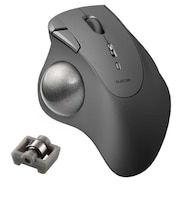 エレコム　マウス トラックボール IST ベアリングモデル [IR LED /無線(ワイヤレス) /5ボタン /Bluetooth] ブラック MIT11BRBK