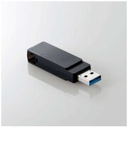 エレコム USBメモリ 64GB USB 5Gbps(USB3.2(Gen1)/2.0) USB-A ブラック MFRMU3B064GBK