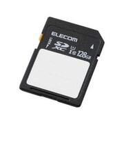 エレコム データ復旧サービス付/SDHCカード/保存内容が書ける/ケース付 UHS-I 80MB/s 128GB MFFYB128GU11CR