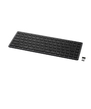 エレコム テンキーレス ワイヤレスキーボード Bluetooth & 無線2.4GHz両対応 日本語配列 超薄型 充電式 iPad iPhone Mac Windows 対応 パンタグラフ ブラック TKPN1075MPBK