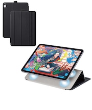 エレコム iPad Air ケース 11インチ ( M3 / M2 ) / 10.9インチ 第5世代 第4世代 マグネット着脱フラップ カバー 7段階スタンド オートスリープ機能 TBA25MWVDBK