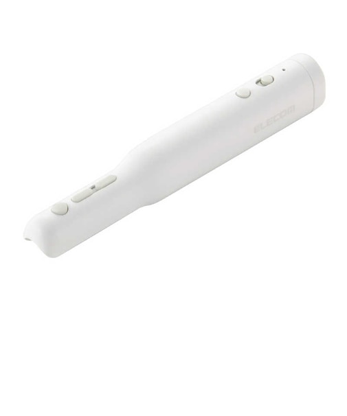 エレコム　アップルペンシル ショートカットデバイス 3ボタン ( Apple Pencil Pro / USB-C / 第2世代 / 第1世代 対応 ) 片手操作 充電対応 デフォルト/カスタマイズモード搭載 PSCAPG01WHN