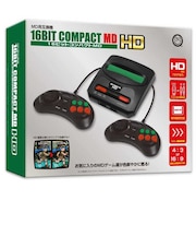 コロンバスサークル　16ビットコンパクトMD HD(MD用互換機) CC-16MHD-BK 16ﾋﾞｯﾄｺﾝﾊﾟｸﾄMDHD<br>★こちらの商品は人気商品のため、色違い・仕様違い等含め「一家族１台限り」でのご協力をお願いしております。