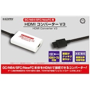 コロンバスサークル　HDMIコンバーター V3 (GC/N64/SFC/NewFC用) HDMIｺﾝﾊﾞｰﾀｰV3<br>★こちらの商品は人気商品のため、色違い・仕様違い等含め「一家族１台限り」でのご協力をお願いしております。
