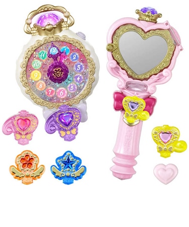 バンダイ　名探偵プリキュア！ ジュエルキュアウォッチ＆プリキットミラールーペセット ｼﾞｭｴﾙｷｭｱｳｫｯﾁ&ﾙｰﾍﾟｾｯﾄ