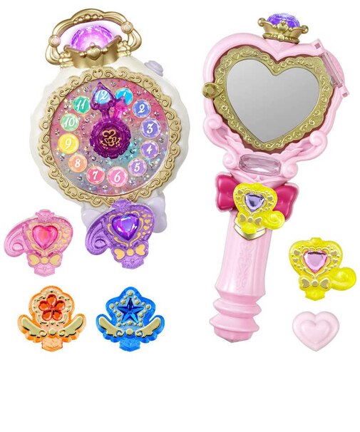 バンダイ　名探偵プリキュア！ ジュエルキュアウォッチ＆プリキットミラールーペセット ｼﾞｭｴﾙｷｭｱｳｫｯﾁ&ﾙｰﾍﾟｾｯﾄ