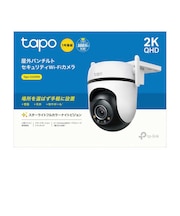 TPLINK 屋外ネットワークWiFiカメラ パン・チルト IP66防水 Micro SD対応 TAPOC520WS