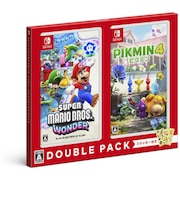 任天堂 Switchゲームソフト 『スーパーマリオブラザーズ ワンダー・ピクミン4』ダブルパック スーパーマリオブラザーズワン<br>★こちらの商品は人気商品のため、色違い・仕様違い等含め「一家族1台限り」でのご協力をお願いしております。