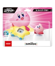 任天堂 amiibo カービィ&ワープスター(カービィのエアライダーシリーズ) NVLWCAAA<br>★こちらの商品は人気商品のため、色違い・仕様違い等含め「一家族1台限り」でのご協力をお願いしております。