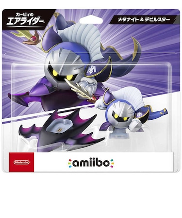 任天堂 amiibo メタナイト&デビルスター(カービィのエアライダーシリーズ) amiiboメタナイト&デビルスタ<br>★こちらの商品は人気商品のため、色違い・仕様違い等含め「一家族1台限り」でのご協力をお願いしております。
