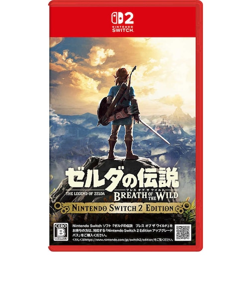 任天堂 Switch2ゲームソフト ゼルダの伝説 ブレス オブ ザ ワイルド Nintendo Switch 2 Edition ゼルダノデンセツBOW2ED<br>★こちらの商品は人気商品のため、色違い・仕様違い等含め「一家族1台限り」でのご協力をお願いしております。